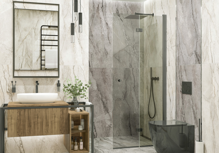 Керамогранит Delacora D12050M Oregon Gray матовый карвинг 60x120