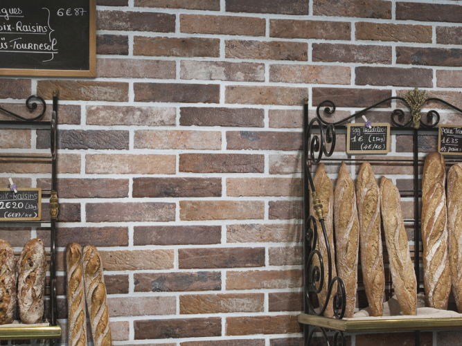 Керамогранит Rondine J85886 Tribeca Old Red Brick 6х25 
