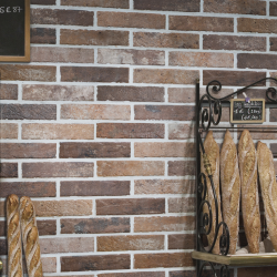 Керамогранит Rondine J85886 Tribeca Old Red Brick 6х25 