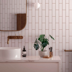 Плитка Equipe Costa Nova 28448 Pink Stony Glossy 5x20