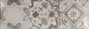 Керамическая плитка Monopole Antique Gris brillo bisel 10x30