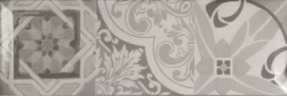 Керамическая плитка Monopole Antique Gris brillo bisel 10x30