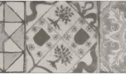 Керамическая плитка Monopole Antique Gris brillo bisel 10x30