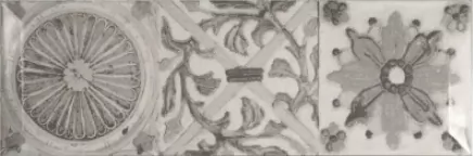 Керамическая плитка Monopole Antique Gris brillo bisel 10x30