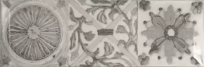 Керамическая плитка Monopole Antique Gris brillo bisel 10x30