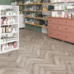 Кварцвиниловая плитка Alpine Floor Chevron Alpine Дуб Исида ECO 18-8 MC