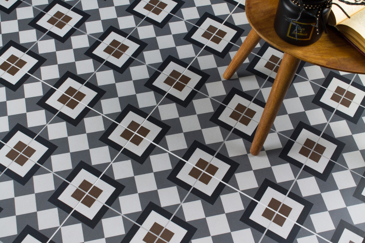 Керамогранит Staro Carpets Pre-Cut Bristol Red matt 60x60