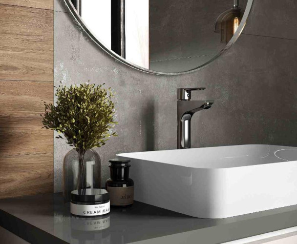 Керамогранит Laparet SG604120R Nord Gris серый матовый карвинг 59,50x59,50