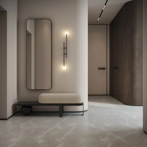 Керамогранит Buono Ceramica SOVL4708V Soft Grey Stone Satin Carving 60x120