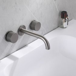 Смеситель ABBER Wasser Kreis AF81122NG для раковины скрытого монтажа, никель