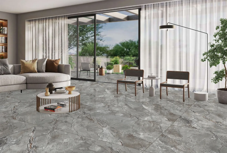 Керамогранит Eurotile Suzlo Grey Glossy 7930138704750 60x120