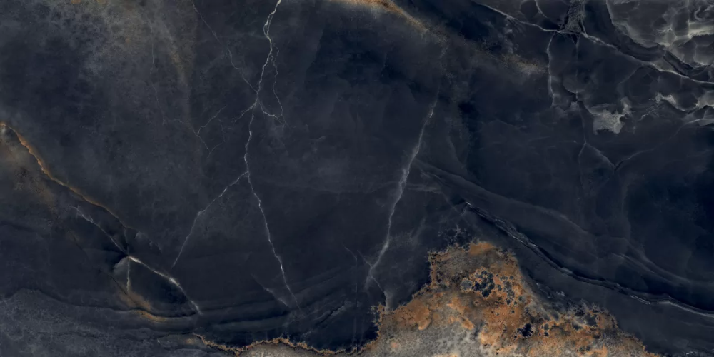 Керамогранит Laparet х9999309508 Interstellar Black чёрный полированный 80х160