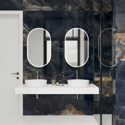 Керамогранит Laparet х9999309508 Interstellar Black чёрный полированный 80х160