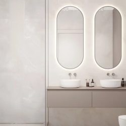 Керамогранит Laparet LP6012G0531R Bernini Crema кремовый глянцевые чернила 59,5х119,1