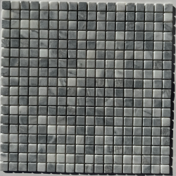 Мозаика Pixel Mosaic PIX 333 Ice Grey, чип 15х15 мм, сетка 305х305х4 мм, Матовая