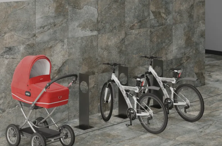 Керамогранит Laparet LP6012G0131R Storm Grey Pro тёмно-серый матовый R10 STR 59,5х119,1