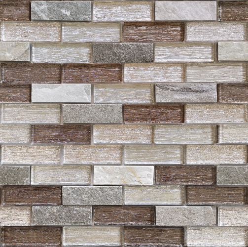 Мозаика LeeDo Ceramica Onega (23x73x8) 298х298, рельефная матовая и глянцевая