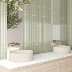 Плитка Equipe Costa Nova 28441 Tansy Green Glossy 5x20