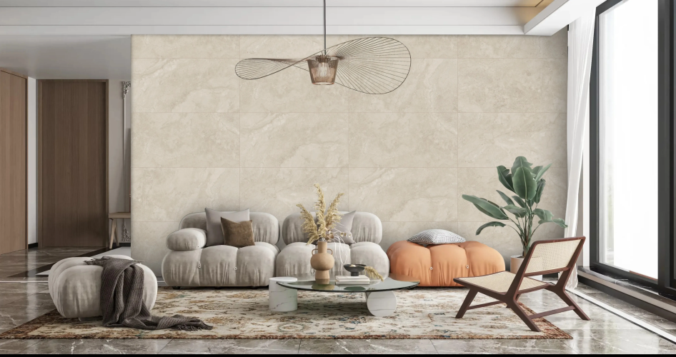 Керамогранит Duna RP-251894 Travertine Cross Cut Beige 4D 60x120