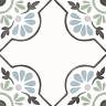 Керамогранит Harmony 31079 Tanger Blue Petals 12.3x12.3