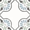 Керамогранит Harmony 31079 Tanger Blue Petals 12.3x12.3