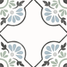 Керамогранит Harmony 31079 Tanger Blue Petals 12.3x12.3