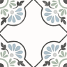 Керамогранит Harmony 31079 Tanger Blue Petals 12.3x12.3