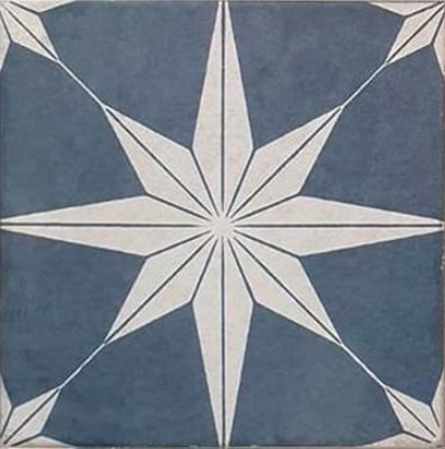 Керамогранит Etili Seramik Scintilla Midnight Blue Pre-cut 45x45