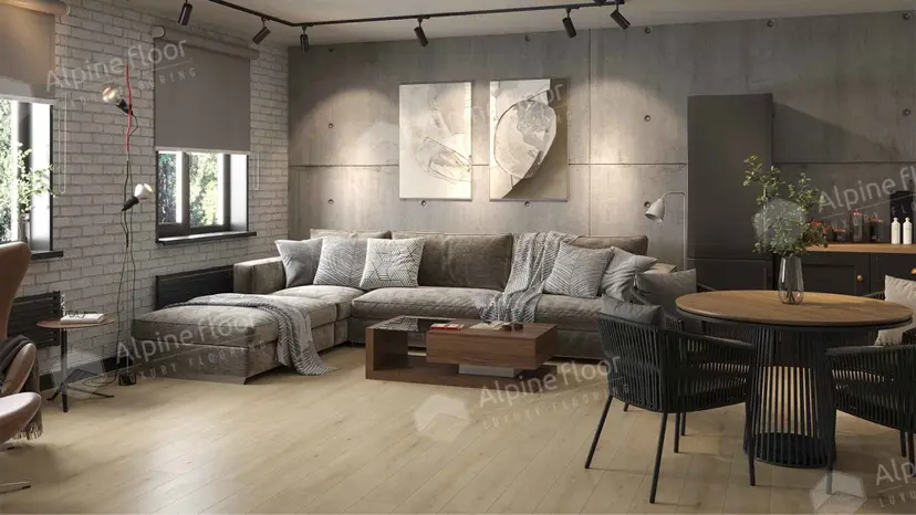 Кварцвиниловая плитка Alpine Floor Grand Sequoia LVT Кипарисовая ECO 11-2602