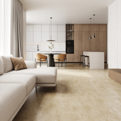 Кварцвиниловая плитка Fargo Stone LVT Травертин Песочный 48102-08