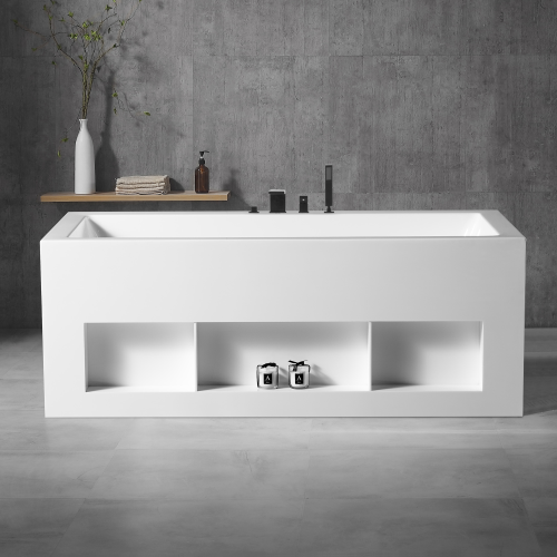 Акриловая ванна ABBER AB9339-1.7-белая