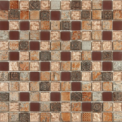 Мозаика NSmosaic S-820 стекло керамика (23x23x8) 298х298, матовая