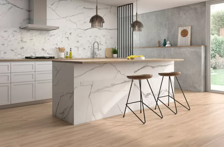 Керамогранит Geotiles Nilo Compacglass Blanco 60x120