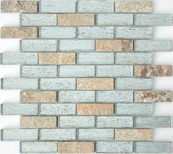 Мозаика LeeDo Ceramica Dubai (23x73x8) 298х298, рельефная матовая и глянцевая