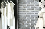 Керамогранит Rondine J85883 Tribeca Grey Brick 6х25