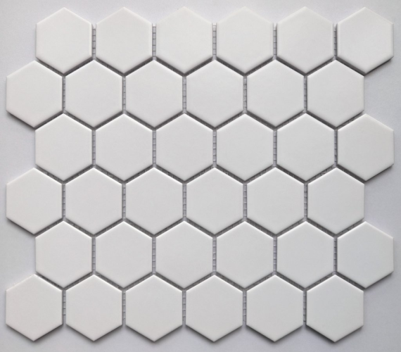 Мозаика Bonaparte Nakama white (51х51х6) 281х325, матовая