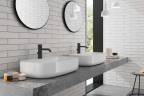 Керамическая плитка Dar Ceramics Rural blanco brillo 7,5x30