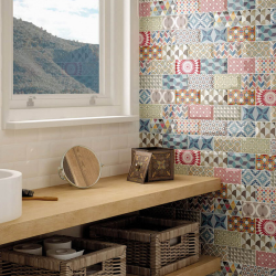 Плитка Equipe Metro 20922 Patchwork Colors 7,5x15