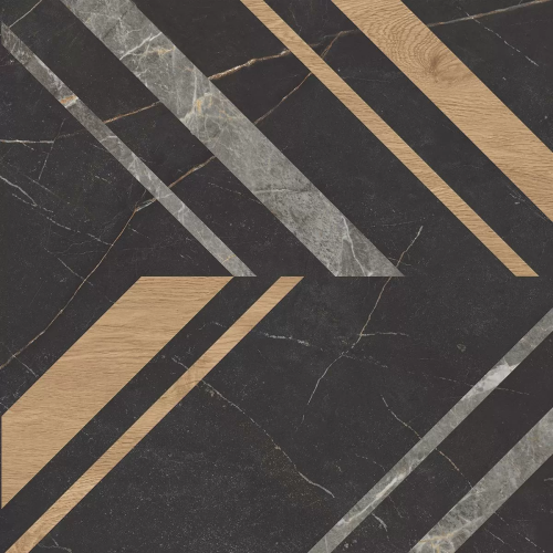 Керамогранит Estima IM03 Improve Black неполированный 60x60x1