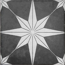 Керамогранит Etili Seramik Scintilla Night Black Pre-cut 45x45