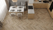 Кварцвиниловая плитка Alpine Floor Chevron Alpine Дуб Синистра ECO 18-6 MC