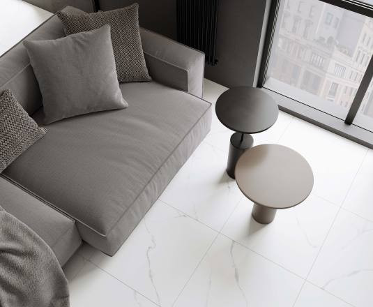 Керамогранит Laparet Atlantic White i белый матовый 60x60