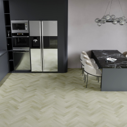 Кварцевый ламинат SPC Fargo Herringbone Дуб Бирмингем 44-6191-4