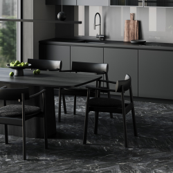 Кварцвиниловая плитка Fargo Stone LVT Гранит Черный 1804-3