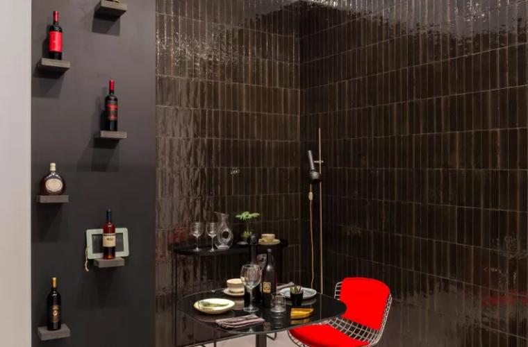 Керамогранит Ragno Marazzi 00R8FN36 Look Nero Glossy 24x6