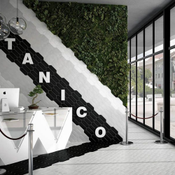 Плитка Equipe Kite 22987 Black 10x30