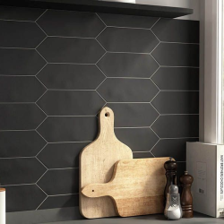 Плитка Equipe Kite 22987 Black 10x30