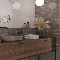 Керамическая плитка Dar Ceramics Rural artic grey brillo 7,5x30