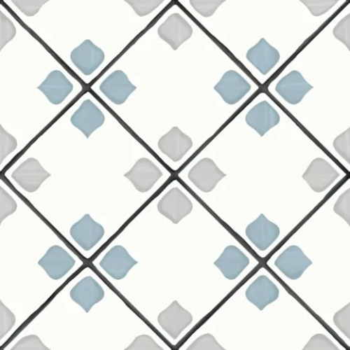 Керамогранит Harmony 31083 Tanger Silver Rhomb 12.3x12.3
