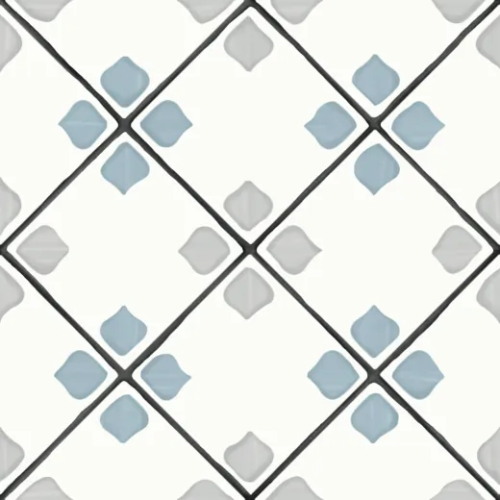 Керамогранит Harmony 31083 Tanger Silver Rhomb 12.3x12.3